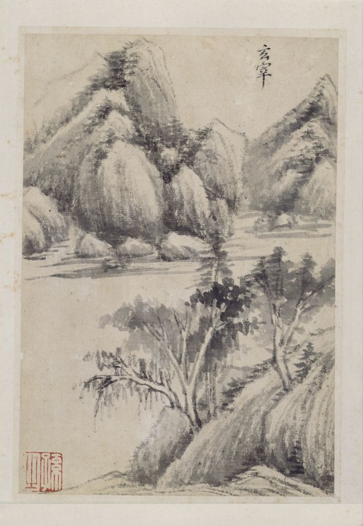 图片[8]-Dong Qichang Landscape Album-China Archive